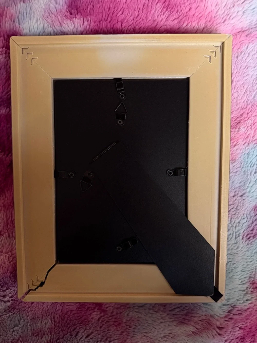 Ju-Ju-Be Bib & Text in Rustic Frame - Picture 6 of 7